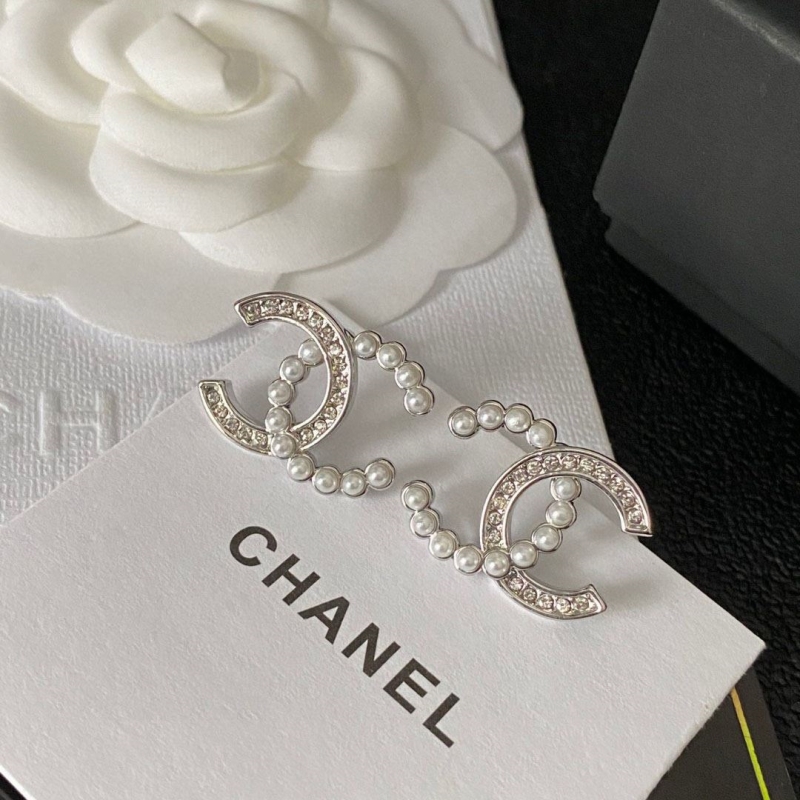 Ch*el earrings
